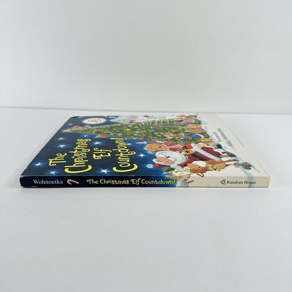 2/$6 The Christmas Elf Countdown Mike Wohnoutka Lift the Flap Board Book - Picture 8 of 12